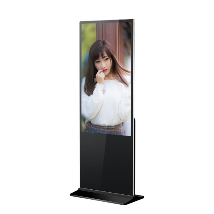 49 Inch Infrared Interactive Touch Screen Floor Stand Digital Signage Totem